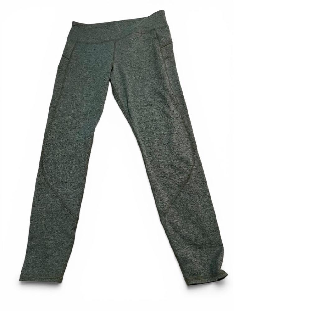 Abercrombie & Fitch Army Green High Waisted Leggings w/side pockets